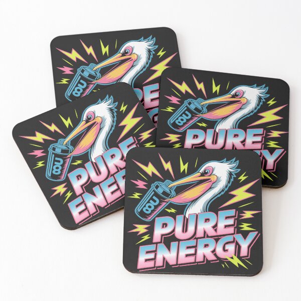 Item preview, Pelican Drinking Pre-Workout - Aggressive Gym Bird designed and sold by Retro Mood Co.