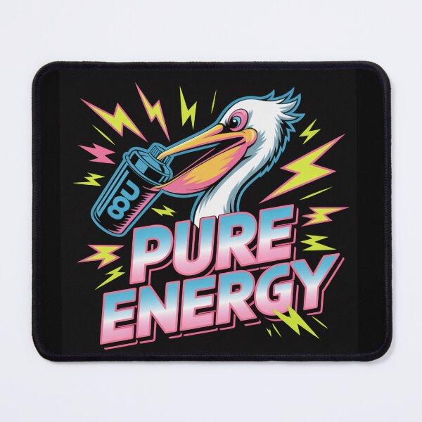 Item preview, Pelican Drinking Pre-Workout - Aggressive Gym Bird designed and sold by Retro Mood Co.