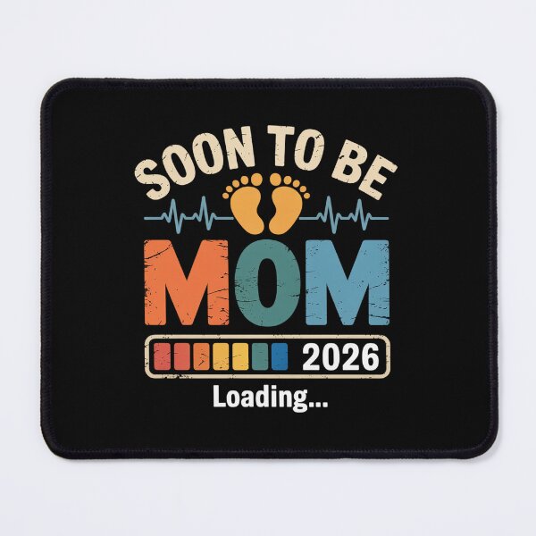 Item preview, Soon to Be Mom 2026 Loading Baby Announcement for New Mama designed and sold by BlassmausArt.