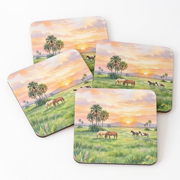 Item preview, Tropical Savanna Sunset: A Summer Retreat designed and sold by VibranPalette.