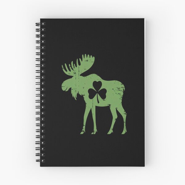 Item preview, St Patrick's Day Moose Irish Shamrock designed and sold by BlassmausArt.