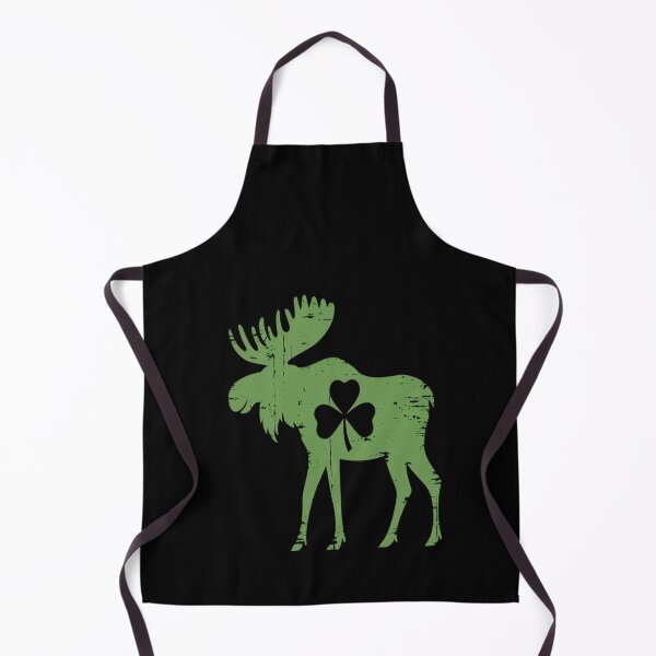 Item preview, St Patrick's Day Moose Irish Shamrock designed and sold by BlassmausArt.
