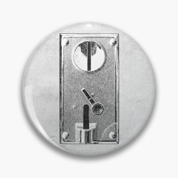 Item preview, Vintage 20th Century Retro Coin Slot Black and White Art designed and sold by Ghoul Enterprises.