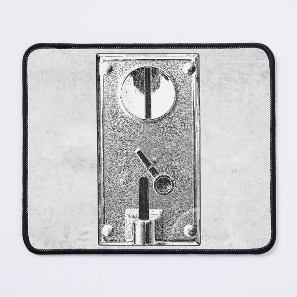 Item preview, Vintage 20th Century Retro Coin Slot Black and White Art designed and sold by Ghoul Enterprises.