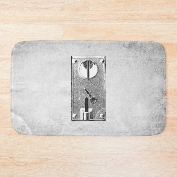 Item preview, Vintage 20th Century Retro Coin Slot Black and White Art designed and sold by Ghoul Enterprises.