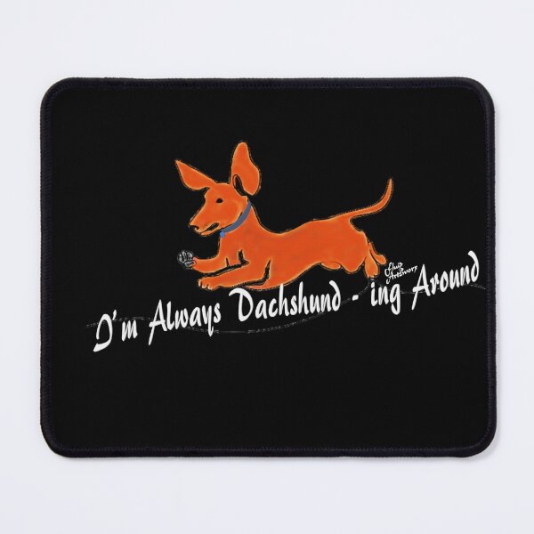 Item preview, Dachshund-ing Around designed and sold by Fluid Artzworx.