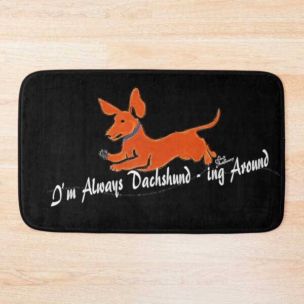 Item preview, Dachshund-ing Around designed and sold by Fluid Artzworx.