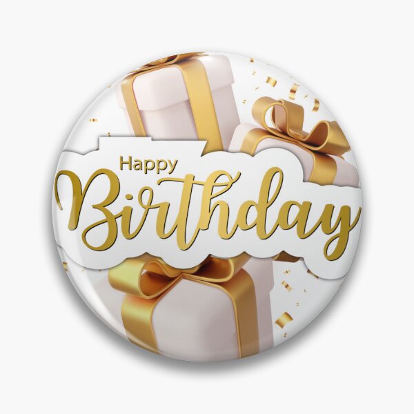 Item preview, Luxury Happy Brithday Gifts Elegant Gold Design  designed and sold by rashod6.