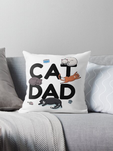Artikel-Vorschau von Cat Dad - Katze Katzenmann Papa Miezekatze Miau, designt und verkauft von anziehend.