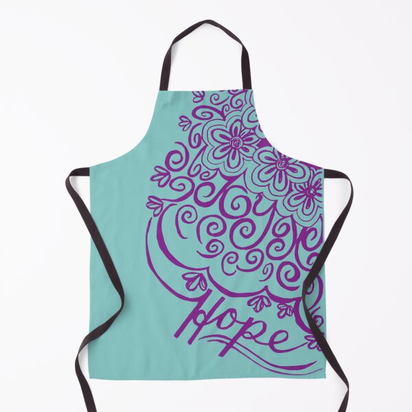 Item preview, Joy and Hope fleurs and swirls designed and sold by Nicki harvey.