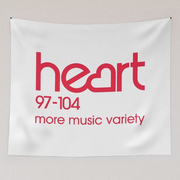 Item preview, Petal Heart London Fm Radio aPatterns Flow Naturally designed and sold by Giuliaclimb.