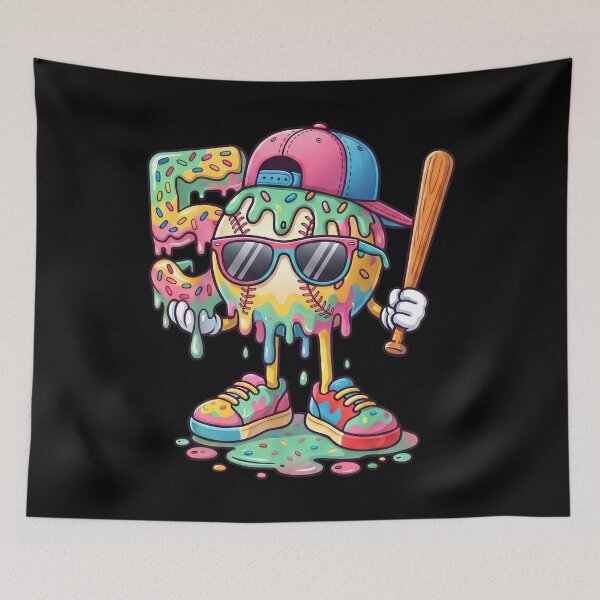 Item preview, Baseball 5th Birthday Drip Sunglasses Cap Cool Kid designed and sold by KIROSALS.