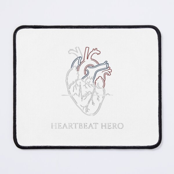 Item preview, Heartbeat Hero Medical Cardiology Tribute designed and sold by chattsuede.