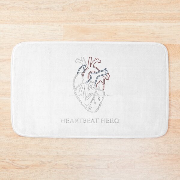 Item preview, Heartbeat Hero Medical Cardiology Tribute designed and sold by chattsuede.