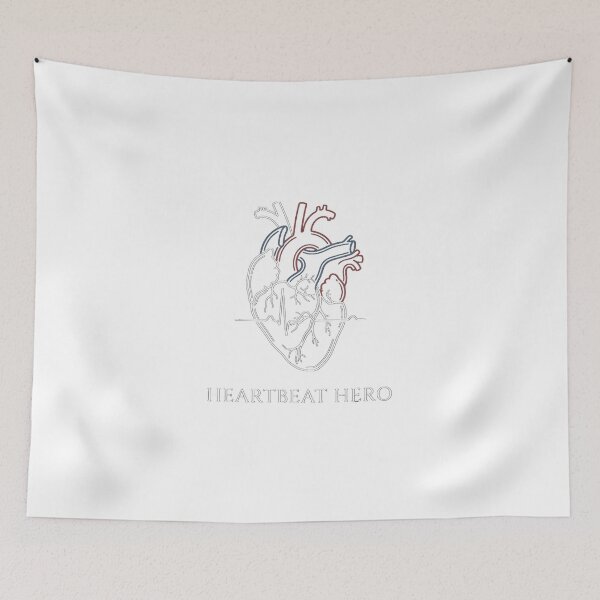 Item preview, Heartbeat Hero Medical Cardiology Tribute designed and sold by chattsuede.