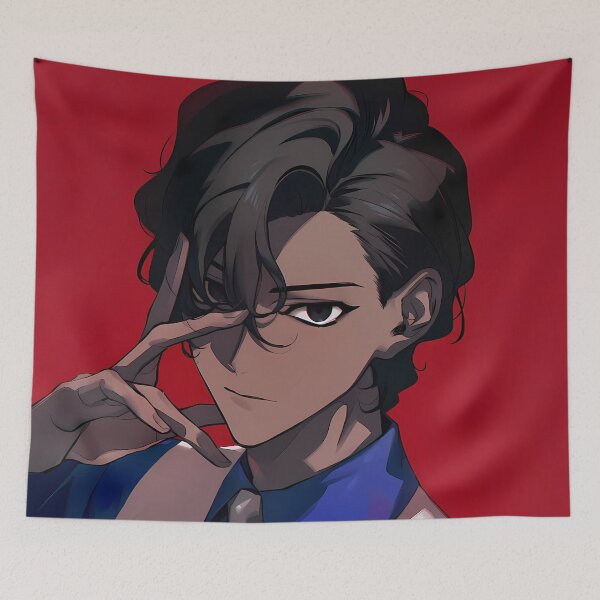 Item preview, Archer Arjuna Fate Grand Order Red Background Elegant Celestial Fantasy Male designed and sold by TanglenRabbit.