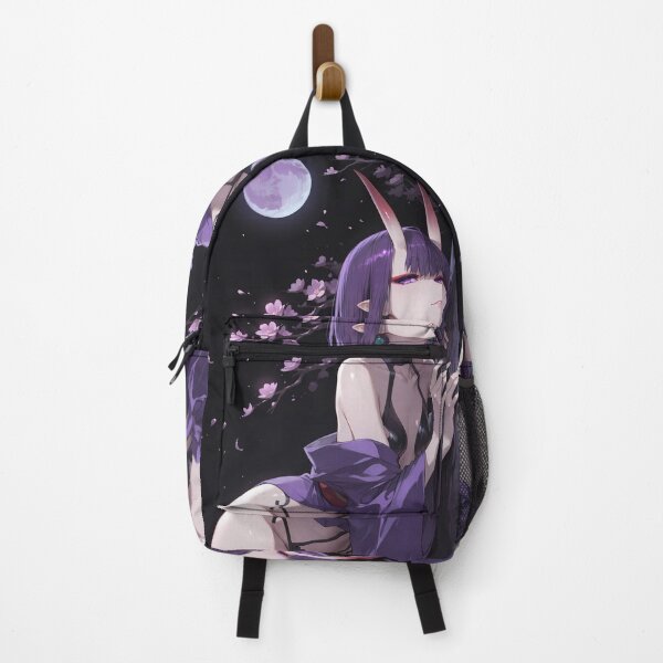 Item preview, Assassin Shuten Douji Fate Grand Order Anime Girl Moon Sakura Fantasy Japan designed and sold by TanglenRabbit.