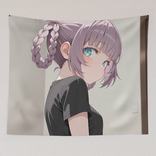 Item preview, Nazuna Nanakusa Relaxed Waifu Call of the Night Anime Girl designed and sold by TanglenRabbit.