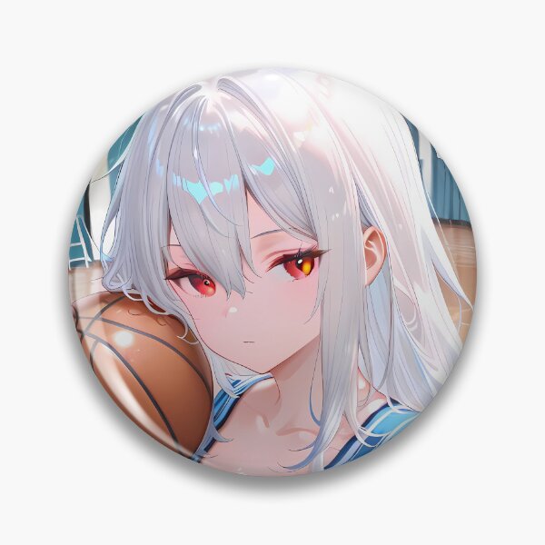 Item preview, Prelude Skadi Arknights Blue Jersey Basketball Anime Girl Indoor Game designed and sold by TanglenRabbit.