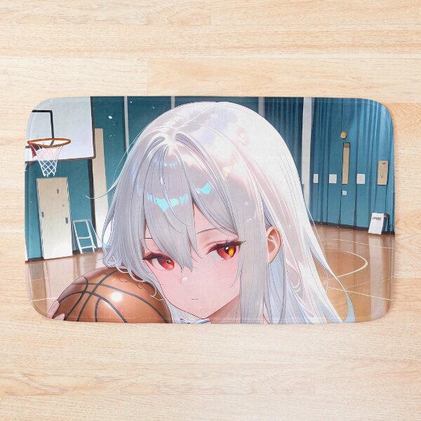 Item preview, Prelude Skadi Arknights Blue Jersey Basketball Anime Girl Indoor Game designed and sold by TanglenRabbit.