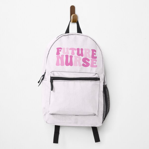 Item preview, Future Nurse - Cute Pink Groovy Wavy Aesthetic Quote Design designed and sold by Nesstitches.