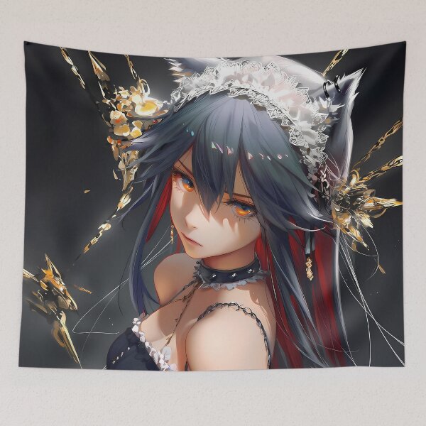 Item preview, Prelude Texas Arknights Gothic Maid Anime Girl Elegant Aura designed and sold by TanglenRabbit.