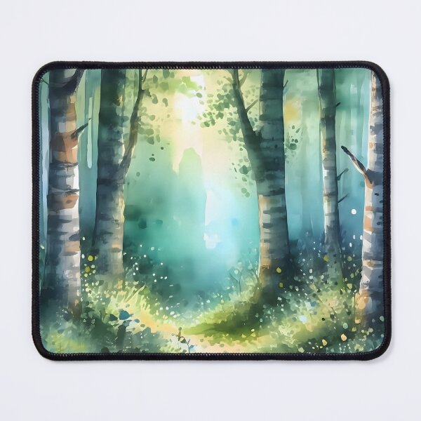 Item preview, Birch Path Stillness designed and sold by Calmersion Life.