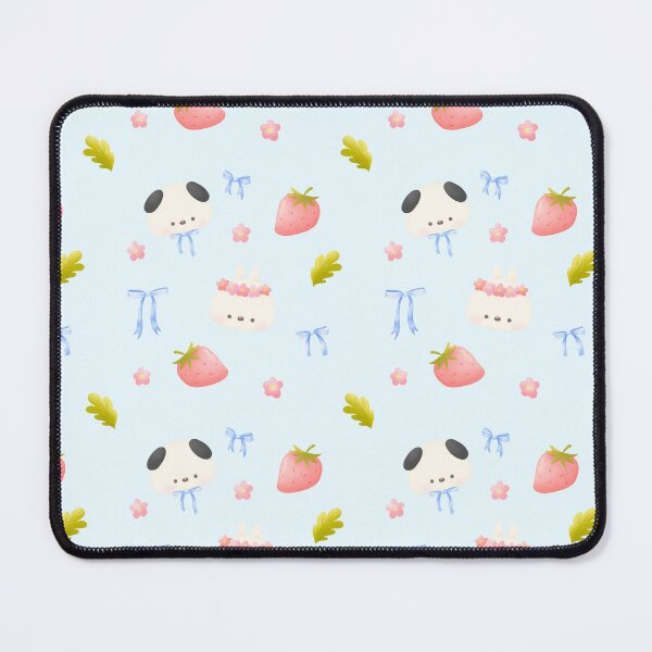 Item preview, Kawaii Puppy and Bunny Pattern - Cute Pastel Aesthetic illustration  designed and sold by Tokki Treats .