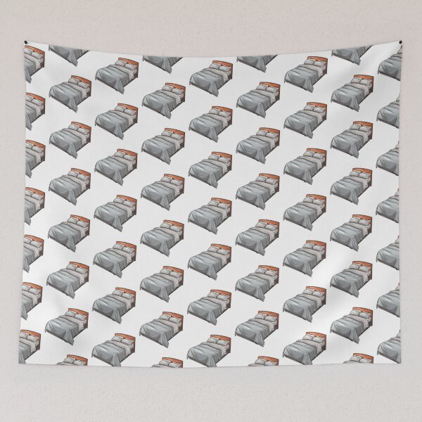 Item preview, Orange Headboard Bed designed and sold by New-School-Wave.