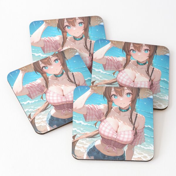 Item preview, Amiya Arknights Prelude To Dawn Beach Summer Sunshine Girl designed and sold by TanglenRabbit.