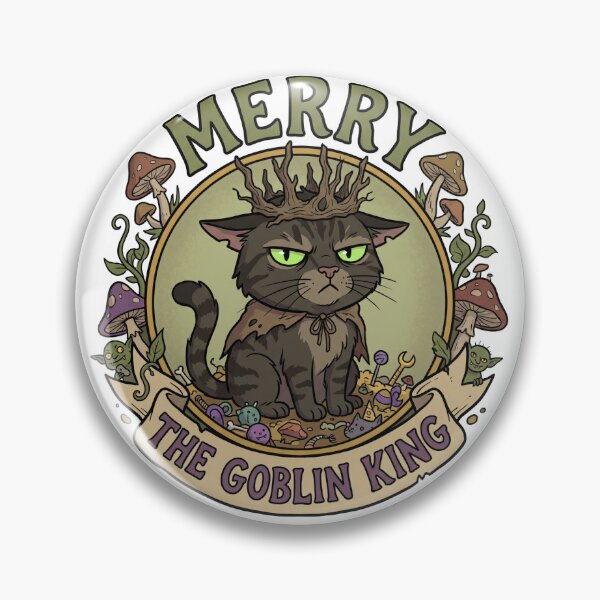 Item preview, Merry The Goblin King designed and sold by MattBStickers.