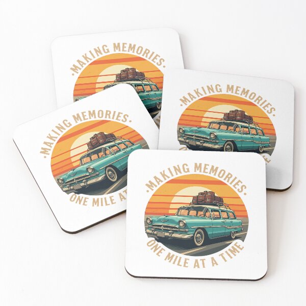 Item preview, Vintage Road Trip Making Memories Sunset Drive designed and sold by chattsuede.
