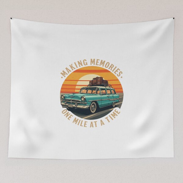 Item preview, Vintage Road Trip Making Memories Sunset Drive designed and sold by chattsuede.