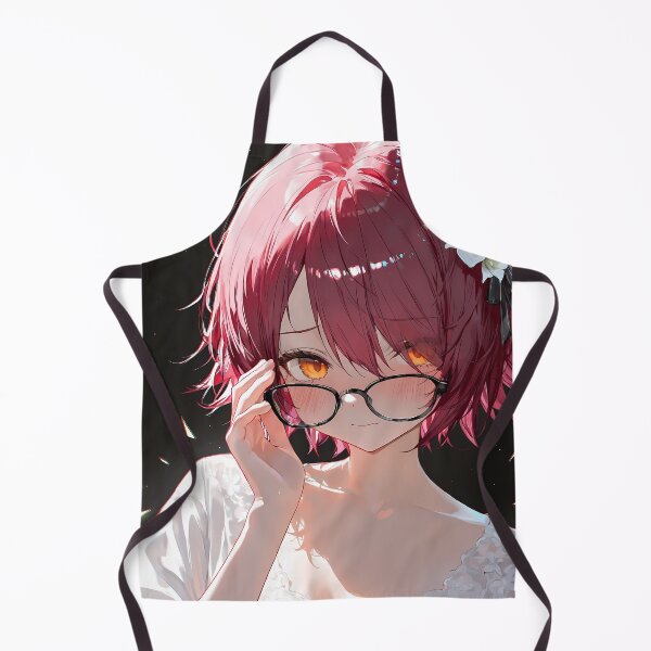 Item preview, Prelude Exusiai Arknights Angel Girl Glasses White Flower designed and sold by TanglenRabbit.