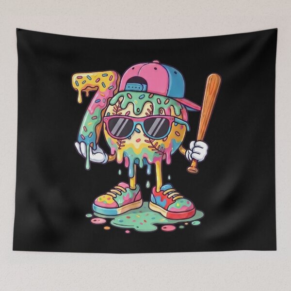 Item preview, Baseball 7th Birthday Drip Sunglasses Cap Cool Kid designed and sold by KIROSALS.