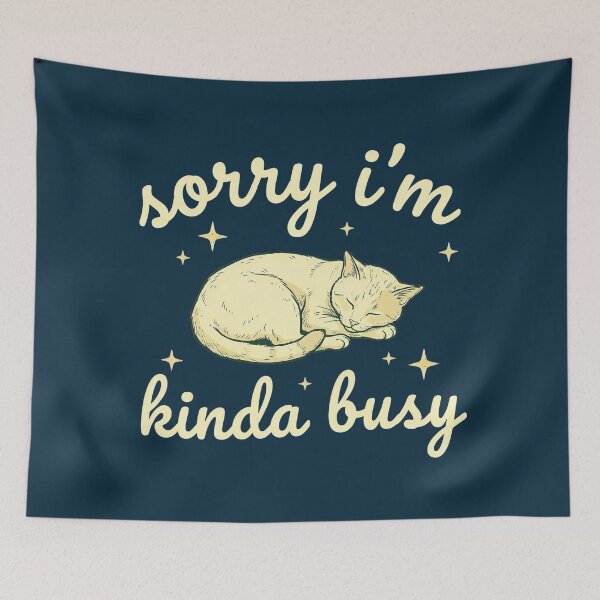 Item preview, Sleepy Cat Funny Quote Cute Lazy Kitten Sarcastic Humor designed and sold by NosandEdgy.
