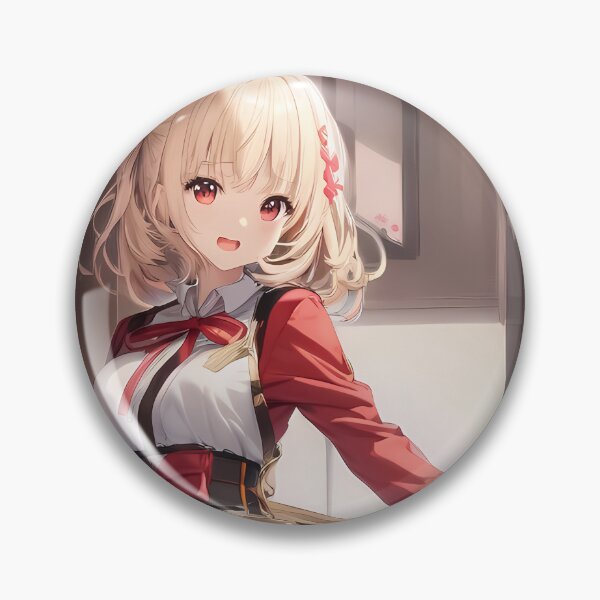 Artikelvorschau, Chisato Nishikigi Charming Outfit Lycoris Recoil Anime Girl entworfen und verkauft von TanglenRabbit.