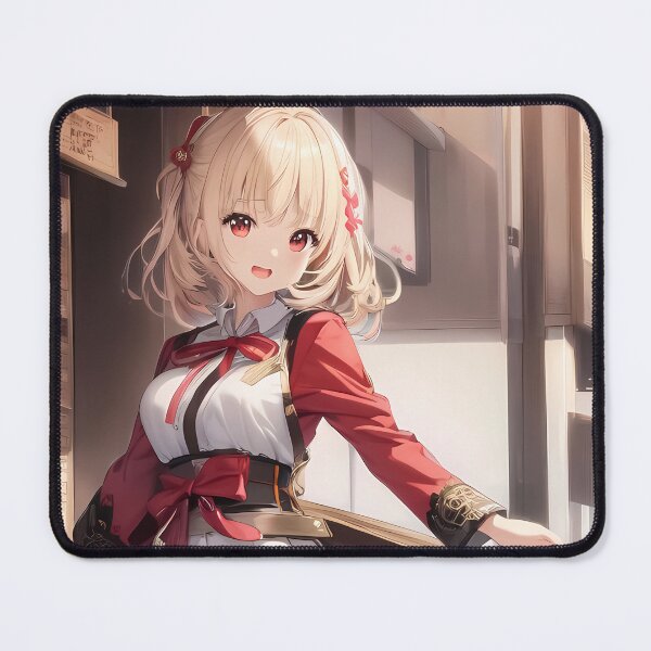Item preview, Chisato Nishikigi Charming Outfit Lycoris Recoil Anime Girl designed and sold by TanglenRabbit.