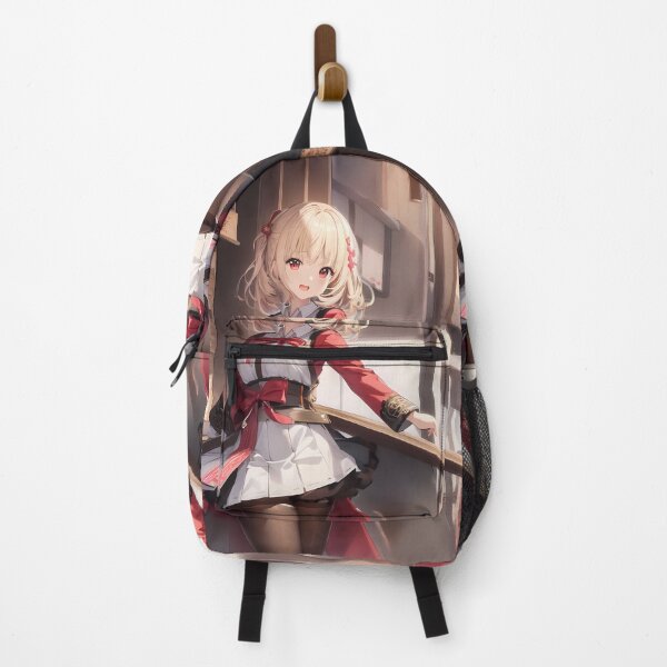 Item preview, Chisato Nishikigi Charming Outfit Lycoris Recoil Anime Girl designed and sold by TanglenRabbit.