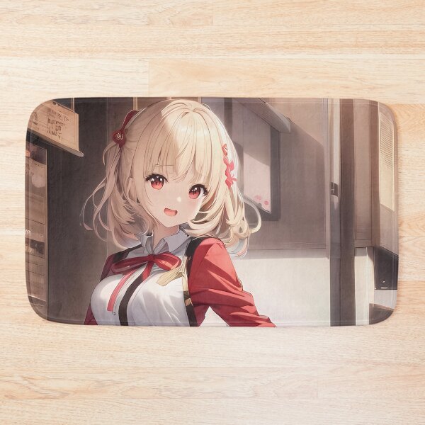 Item preview, Chisato Nishikigi Charming Outfit Lycoris Recoil Anime Girl designed and sold by TanglenRabbit.