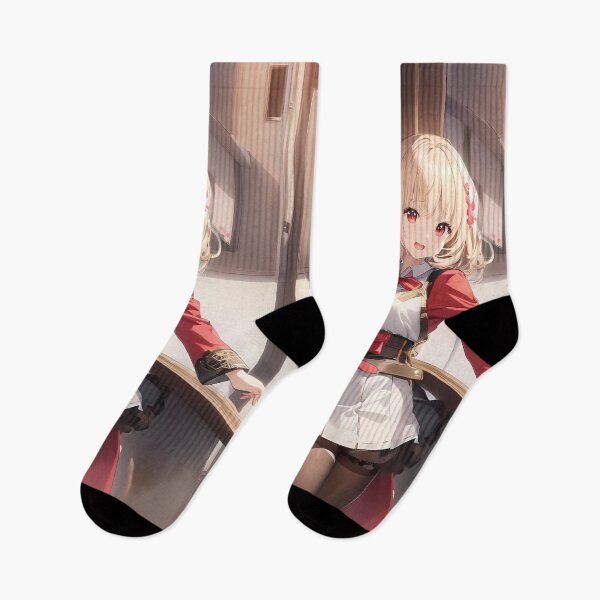 Item preview, Chisato Nishikigi Charming Outfit Lycoris Recoil Anime Girl designed and sold by TanglenRabbit.