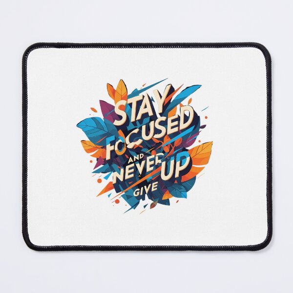 Item preview, Dynamic Stay Focused Never Give Up Floral designed and sold by chattsuede.