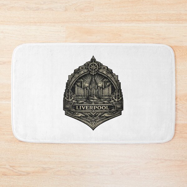 Item preview, Deco style Liverpool badge designed and sold by astriebatik.