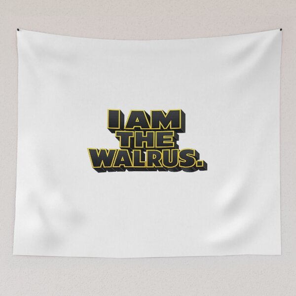Item preview, I Am the Walrus Declaration designed and sold by Dresut.