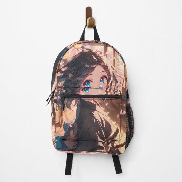 Item preview, Asuka Tanaka Sound Euphonium Chibi Waifu Kimono Lantern Sakura designed and sold by TanglenRabbit.