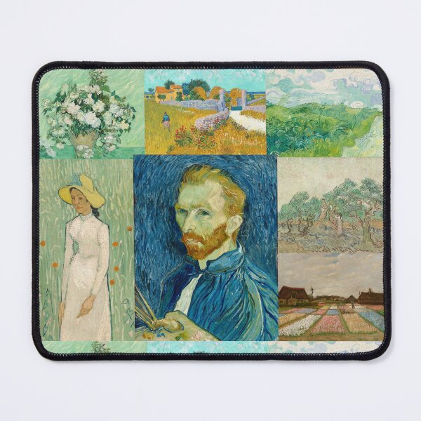 Item preview, Vincent van Gogh collage designed and sold by fandomtrash97.
