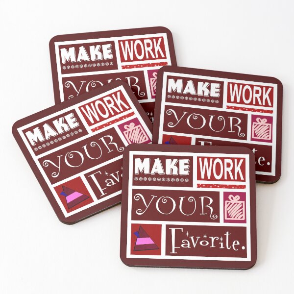Item preview, Make Work Your Favorite Red designed and sold by Normbot2000.