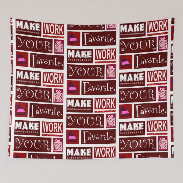 Item preview, Make Work Your Favorite Red designed and sold by Normbot2000.