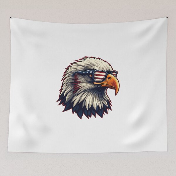 Item preview, Patriotic Eagle Flag Sunglasses American Spirit designed and sold by chattsuede.