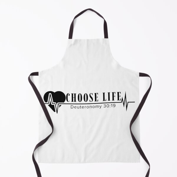 Item preview, Choose Life - Deuteronomy 30:19 - Black Design  designed and sold by MoriaStore.